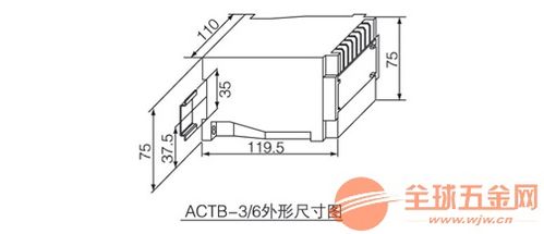 actb 6導(dǎo)軌式電流互感器過電壓保護(hù)器6繞組