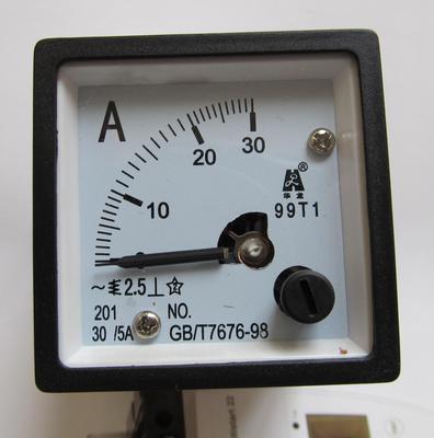 請教--關(guān)于電流互感器與配套用的電流表。 - 工控人家園